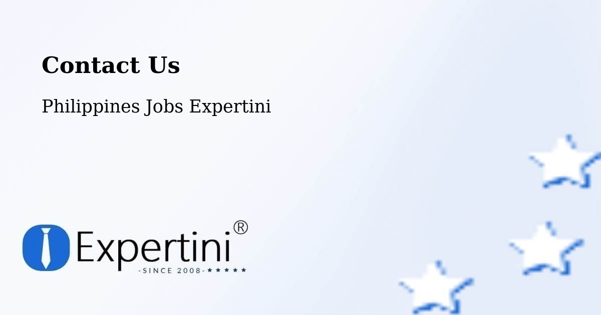 Contact Expertini – Macapsing - Philippines Jobs Expertini